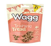 Wagg Training Treats Chicken & Cheese 125G (Pack Of 7)