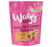 Wagg Ham & Cheese Toastie Dog Treats - Size: 125g - Treats for Dogs