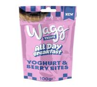 Wagg Treats Yoghurt & Berries 100g (Pack of 7)