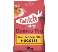 Wagg Twitch Guinea Pig Food 10kg - Complementary Feed Nuggets
