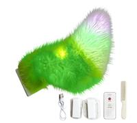 Wagging Car Tail - Remote Control Cute Realistic LED Lights,Cute Fuzzy Moving Tail - for Trucks SUV Motorcycle RV Auto Vehicles Travel Trip Commuting Holiday