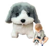 Wagging Tail Dog Toy - Stuffed Barking Pet Companion | Robotic Puppy Toy | for Kids Girl Family Friends Home Indoor Birthday Christmas Graduation