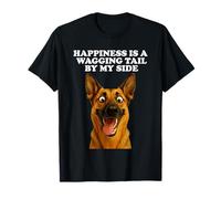 Wagging Tail German Shepherd Dog Lover Puppy Pup T-Shirt