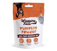 Wagging Tails Pumpkin Powder 250g | Natural Pumpkin Puree Powder for Dogs, Stool Firming, High Fibre Dog Food Topper, Canned Alternative