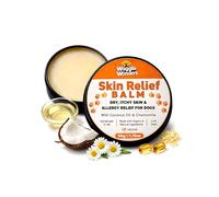 Waggle Wonders - Dog Itch Relief Balm - Skin Relief Balm, Soothes Hot Spots, Dry & Itchy Skin, 100% Natural, Lick-Safe, Vegan Formula (50g)