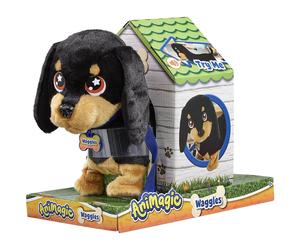 Waggles the Wiggling, Walking Sausage Dog Toy - Cute Pup with Realistic Wagging Tail
