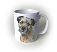 WaggyDogz Border Terrier Dog Ceramic Mug (CMG-245)