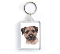 WaggyDogz Border Terrier Dog Keyring (KRG-167)