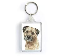 WaggyDogz Border Terrier Dog Keyring (KRG-245)