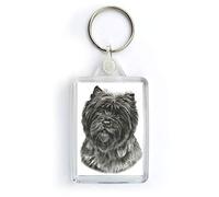 WaggyDogz Cairn Terrier Dog Keyring (KRG-118)