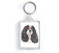 WaggyDogz Cavalier King Charles Spaniel Dog Keyring (KRG-169)