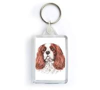 WaggyDogz Cavalier King Charles Spaniel Dog Keyring (KRG-181)