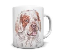 WaggyDogz Clumber Spaniel Dog Ceramic Mug (CMG-197)