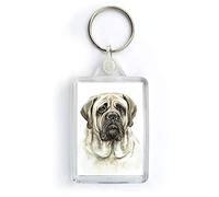 WaggyDogz English Bull Mastiff Dog Keyring (KRG-250)