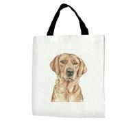WaggyDogz Fox Red Labrador Dog Breed Tote Bag (TBG-263)