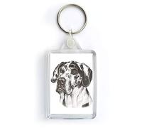 WaggyDogz Great Dane Dog Keyring (KRG-119)