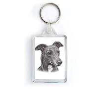 WaggyDogz Greyhound Dog Keyring (KRG-171)