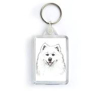 WaggyDogz Samoyed Dog Keyring (KRG-253)