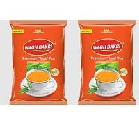 Wagh Bakri Black Tea 500g Granules | Strong Flavor for Indian Chai | Premium Loose Tea Granules for Daily Use at Home and Office (Pack of 2)