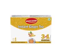 Wagh Bakri Ginger Tea Premix 3 in 1 (140g x 2) | Instant Tea with Milk, Sugar & Real Ginger | Premixed Chai | Authentic Indian Masala Tea