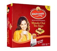 Wagh Bakri Masala Tea Bags 200g-100 Tea Bags (Pack of 4)