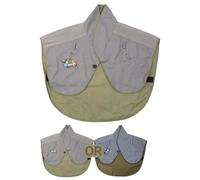 WAGHAVEN Interactively Play Parrot Shoulder Protector Neck Guard Pet Bird Parakeets Shawl Anti-Scratch Multifunctional Shawl - 1Pcs (Grey-Regular)