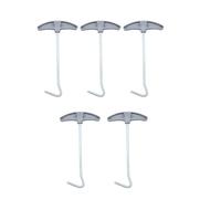 WAGHAVEN Practical Tent Stake Extractors Metal Construction Nails Tool for Long Service in All Conditions Stake Drawer