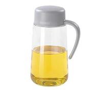 WAGLOS Car Flip Oil Dispenser Bottle Olive Oil Spender Bottle Dropfire & Powerless Outlet Non-slip handle for kitchen cooking 1l,White