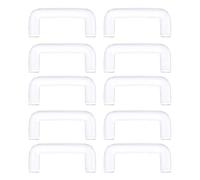 Waglum 10pcs Invisible Septum Piercing Hider Acrylic U Shape Nose Piercing Hider Ring Retainer Accessories Acrylic Retainer, フリーサイズ, No Gemstone