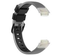 Waglum Clear 2 Tone Fitness Band Breathable Soft Silicone Quick Change Accessories Watch Inspiration 3 Fitness Accessories Easy to Install