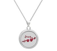 [Waglum] Trees Of Life Scent Diffuser Necklace Stainless Steel Locket Fashion Enthusiast Pendant Neck Chain Accessories, フリーサイズ, As described, No Gemstone