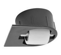 Wagner 01702801 Soft Swivel Castor/Countersunk Roller - Diameter 15 mm Ball Bearing, Black Plastic Housing Diameter 30/25 x 14/5 mm, Metal Pin, Load Capacity 50 kg - Made in Germany