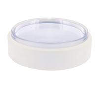 Wagner 15511011 Floor Door Stop, Clear, Diameter 50 x 15 mm, High-Quality Plastic, Transparent, Self-Adhesive, Removable Without Residue