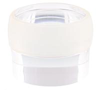 Wagner 15522211 Floor Door Stop, Clear, Diameter 40 x 30 mm, High-Quality Plastic, Transparent, Self-Adhesive, Removable Without Residue
