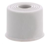 Wagner 15523221 Floor Door Stopper/Wall Door Stopper Volcano Small, Diameter 35 x 25 mm, Buffer Made of High-Quality Solid Rubber, Grey, for Screwing - Made in Germany