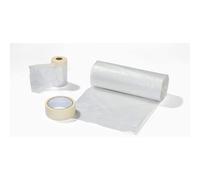Wagner 2363625 Universal Extra Kit Set incl. 4 x 6 m Plastic 2.7 m, Dust Sheet 0.55 m, Masking Tape 20 m x 36 mm