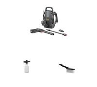 WAGNER 3-in-1 Car Care Kit: Aquastorm Compact Pressure Washer, Foam Nozzle & Scrub Brush - for cars, motorcycles & motorhomes