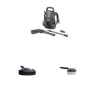 WAGNER 3-in-1 Home Bundle: Aquastorm Compact Pressure Washer + Surface Cleaner + Rotary Brush - powerful cleaning for all around the home, garden, patios, pathways & decking