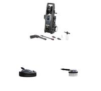 WAGNER 3-in-1 Home Bundle: Aquastorm Premium Pressure Washer + Surface Cleaner + Rotary Brush - powerful cleaning for all around the home, garden, patios, pathways & decking