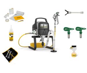 Wagner Airless PowerPainter 90 Extra Skid + Extension 12,5cm + ProTip 519 + TipClean + Masking Set