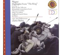 New York Philharmonic Wagner: Highlights from The Ring (CD) (US IMPORT)