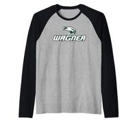 Wagner College Seahawks Athletics Logo Raglan Baseball Tee