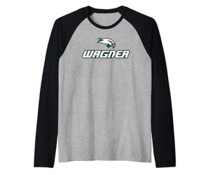 Wagner College Seahawks Athletics Logo Raglan Baseball Tee