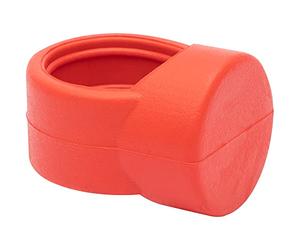 Wagner Door/Window Handle Buffer RED Ring 4pcs. Set - Ø 18 x 20 x 20 mm, red Safety Buffer Made of high Class Synthetics, to be Attached by Pushing on to Handle - 15301804