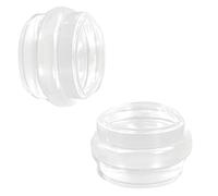 Wagner Doorstop 2in1 Clear Floor & Wall - Ø 38 x 22 mm, self-Adhesive, Transparent Buffer Made of high Class Synthetics + Thermostatic Rubber, to be glued on Floors or Walls - 15502411