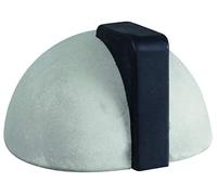 WAGNER Doorstop Hemisphere Medium - Ø 92 x 95 x 52 mm, Premium Buffer Made of Concrete and Thermostatic Rubber, to be Placed on The Floor, Heavy Quality - 15518901