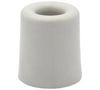 Wagner Doorstop Volcano Medium - Ø 30 x 34 mm, Grey Retro Style Buffer Made of Solid Rubber, to be Screwed on Floors or Walls - 15206021