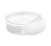 WAGNER Floor Door Stopper, Clear, Diameter 50 x 55 x 17 mm, high-Quality Plastic, Transparent, self-Adhesive, Removable Without Leaving Any Residue - 15510511