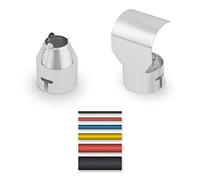 WAGNER Heat Shrink tubing Set and Reflector and Centring Nozzle for Furno Heat Guns - 100 Pieces Heat Shrink tubing + Reflector and Centring Nozzle 14 mm