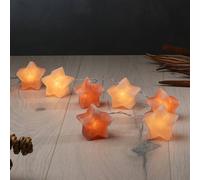 Wagner Life Fairy lights, luminous crystals, star, salt crystals, amber